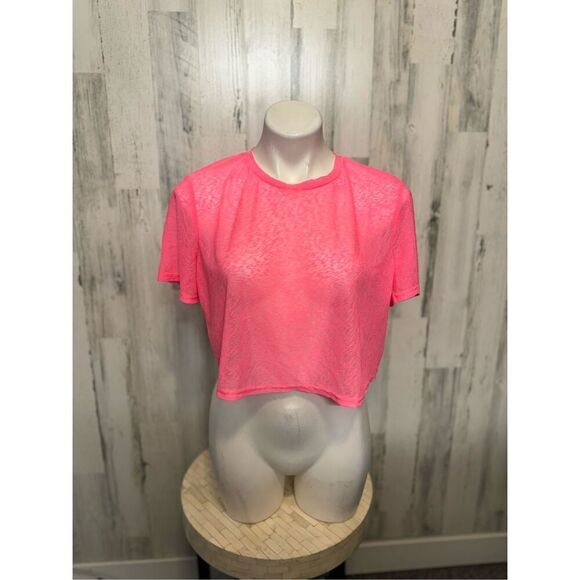 Pink blouse crop top - Picture 1 of 5
